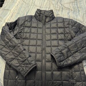 Men's Quilted Gray Jacket